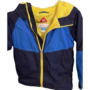 Boys Columbia Winter/Ski Hooded Jacket Size XS (6/7) Blue
